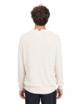 Maglia uomo Tommy Hilfiger a nido d'ape beige refined structure mw0mw35470