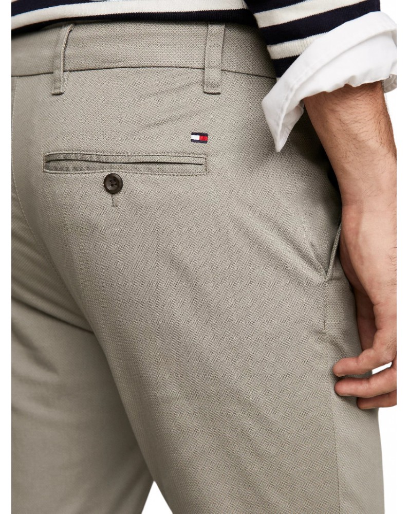 Tommy Hilfiger pantalone chino slim Bleecker hydrogen grey mw0mw33937-pr2