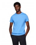 Tommy Hilfiger t shirt uomo slim fit bluette con bandierina al colletto