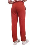 Pantaloni donna rosso slim dritto fit Tommy Hilfiger  ww0ww39723xnn