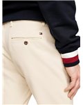 Tommy Hilfiger Bleecker chino slim fit beige strutturato mw0mw35636aci