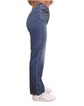 Levi’s jeans Ribcage dritti alla caviglia vita alta my honor no dx blu