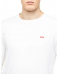 T shirt uomo girocollo manica lunga Levi's bianca Original hm tee 72848-0000