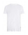 Calvin Klein t shirt uomo slim bianca fluid light weight k10k112522-yaf