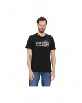 T shirt uomo Guess nera Guess box logo m4gi26j1314-jblk