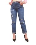 Levi’s jeans 501 90's indigo destructed blu