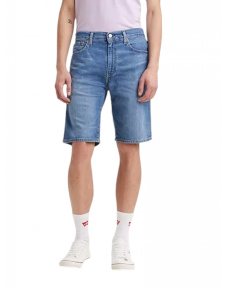 Levi’s shorts 405 standard punch line blu