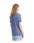 Levi’s t shirt polo slim blue coastal fjord housemark a48420045