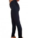 Gaudi pantaloni blu jeggings skinny in cotone Jordie