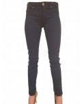 Gaudi pantaloni blu jeggings skinny in cotone Jordie