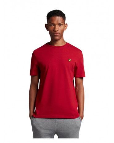 Lyle & Scott t shirt uomo girocollo rossa ts400vog-x115