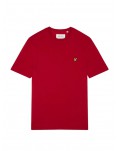 Lyle & Scott t shirt uomo girocollo rossa ts400vog-x115