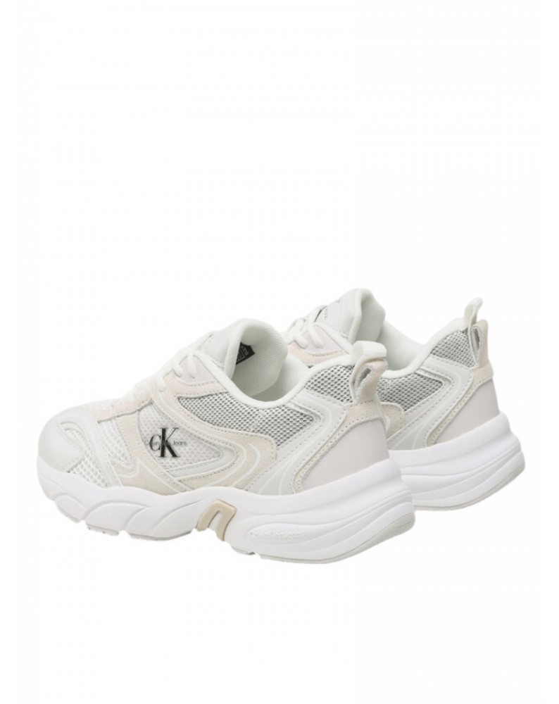 Sneakers Calvin Klein Jeans white Retro Tennis Su-Mesh yw0yw00891-ybr