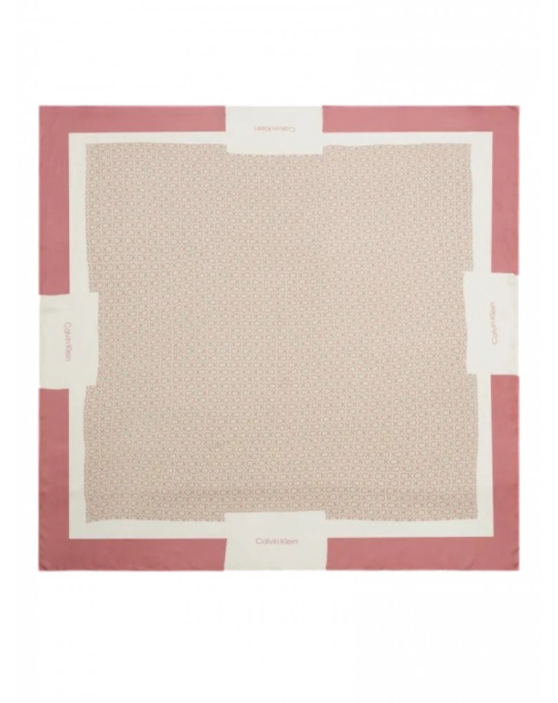 Calvin Klein foulard geo minimal rosa k60k610227-vb8