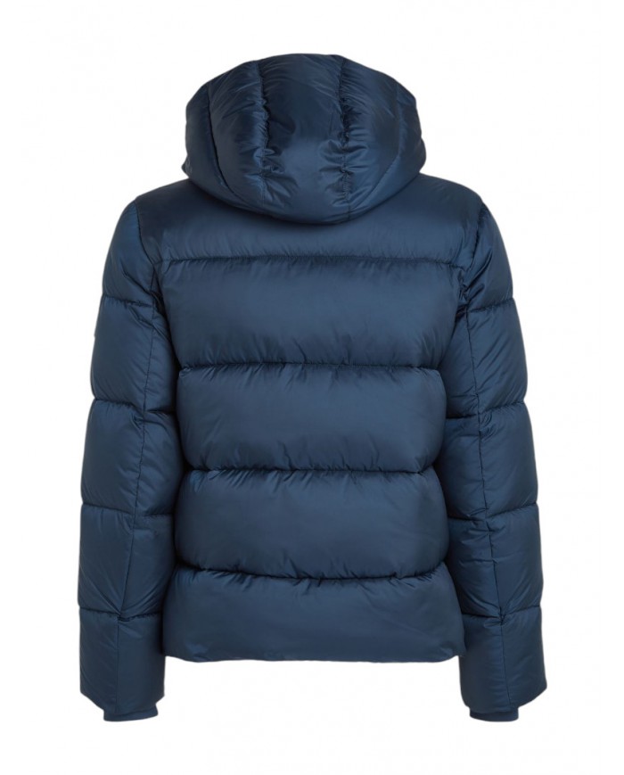 Calvin Klein piumino uomo blue con cappuccio puffer k10k113476 ppk