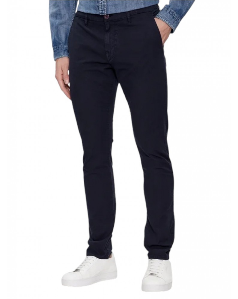 Guess pantalone uomo chino blue Daniel m4rb29wfyta-g7v2