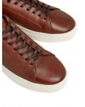 Tommy Hilfiger sneakers uomo cuoio in pelle premium heritage fm0fm04832gtu