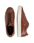 Tommy Hilfiger sneakers uomo cuoio in pelle premium heritage fm0fm04832gtu