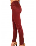 Pantalone bordeaux Fracomina Tina