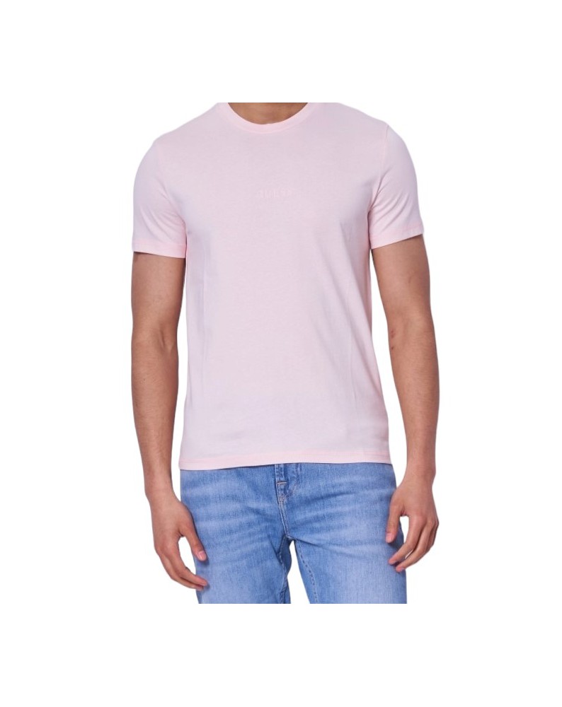 Guess t shirt uomo rosa mezza manica Aidy tee m2yi72i3z14-a61d