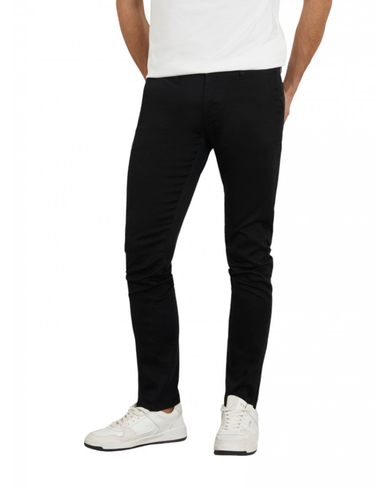 Guess pantalone skinny uomo nero Daniel m3gb29wfbz3-jblk