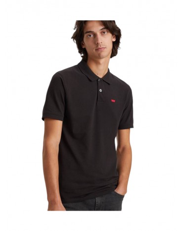 Levi’s polo slim nera meteorite housemark a48420015