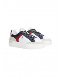 Tommy Hilfiger sneakers donna space blue elevated con monogramma fw0fw07451dw6