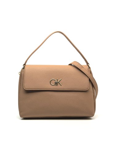 Calvin Klein borsetta Safari Canvas Re-Lock Tote WFlap Pbl k60k610178-gez