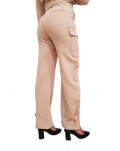 Fracomina pantalone cargo beige fr24wc001w50901-l20