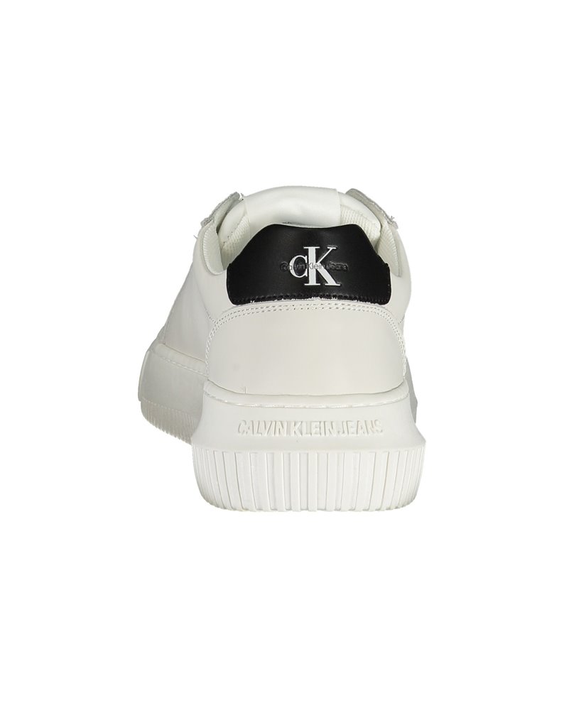 Calvin Klein Jeans sneakers in pelle Chunky cupsole monologo White yw0yw00823