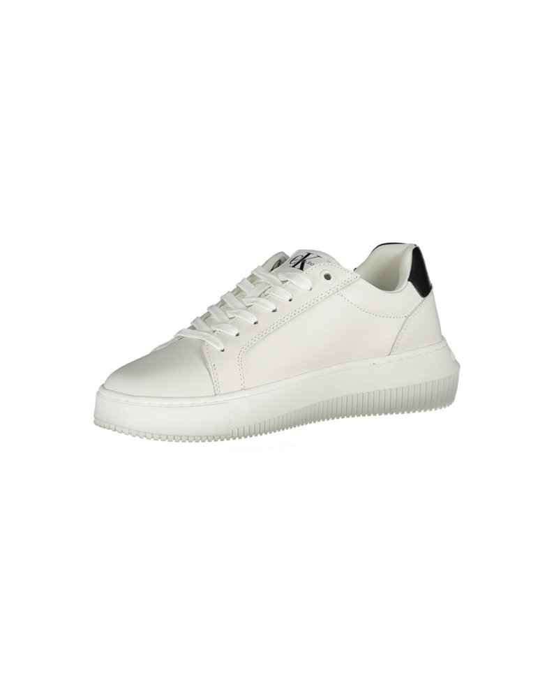 Calvin Klein Jeans sneakers in pelle Chunky cupsole monologo White yw0yw00823