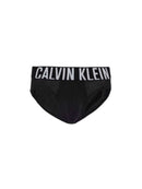 Slip Calvin Klein 3 Pack Cotone Nero - Wellington Jeans
