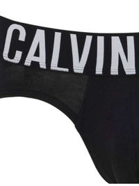Slip Calvin Klein 3 Pack Cotone Nero - Wellington Jeans