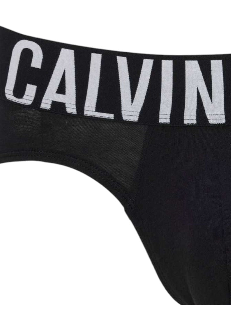 Slip Calvin Klein 3 Pack Cotone Nero - Wellington Jeans