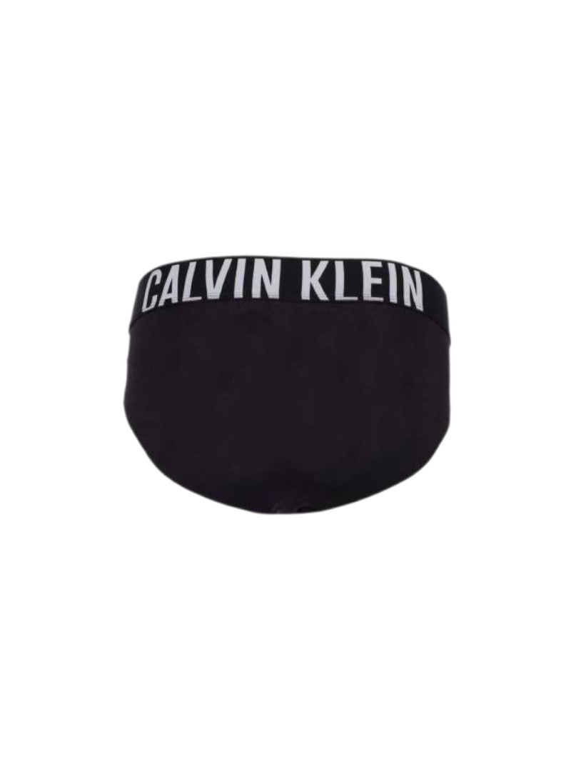 Slip Calvin Klein 3 Pack Cotone Nero - Wellington Jeans