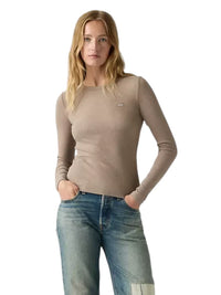 T-shirt Levi's Hayes Maniche Lunghe Slim A Coste