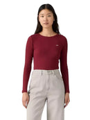T-shirt Levi's Hayes Maniche Lunghe Slim A Coste