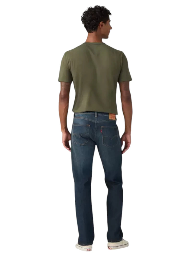 Jeans Uomo Levi's 505 Regular Fit a Gamba Dritta