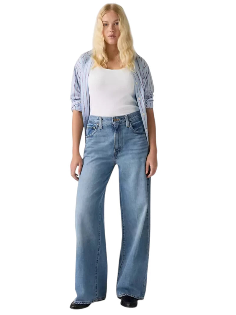 Jeans Levi's Cinch Lightweight Gamba Ampia Vita Alta