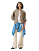 Cardigan Girocollo Levi's Charlotte in Misto Lana
