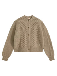 Cardigan Girocollo Levi's Charlotte in Misto Lana