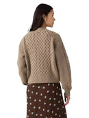 Cardigan Girocollo Levi's Charlotte in Misto Lana