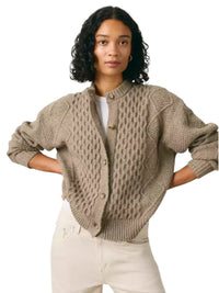Cardigan Girocollo Levi's Charlotte in Misto Lana