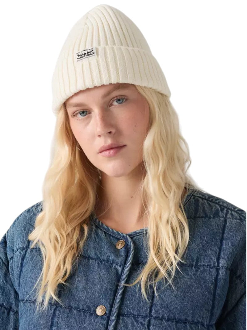 Berretto Donna Levi's Sunset in Puro Cotone a Maglia Doppia