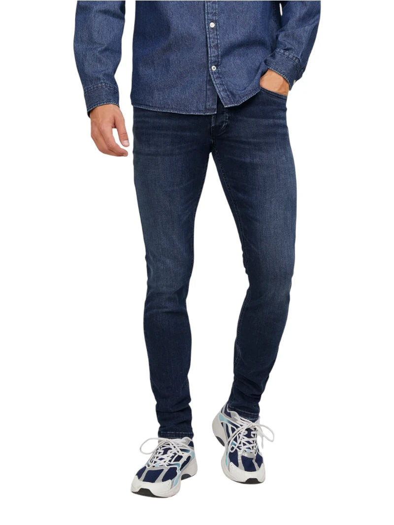 Jeans Uomo Jack & Jones JJIGLENN Slim Fit Stonewash