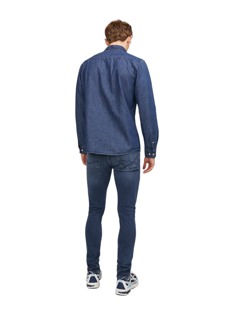 Jeans Uomo Jack & Jones JJIGLENN Slim Fit Stonewash
