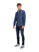 Jeans Uomo Jack & Jones JJIGLENN Slim Fit Stonewash