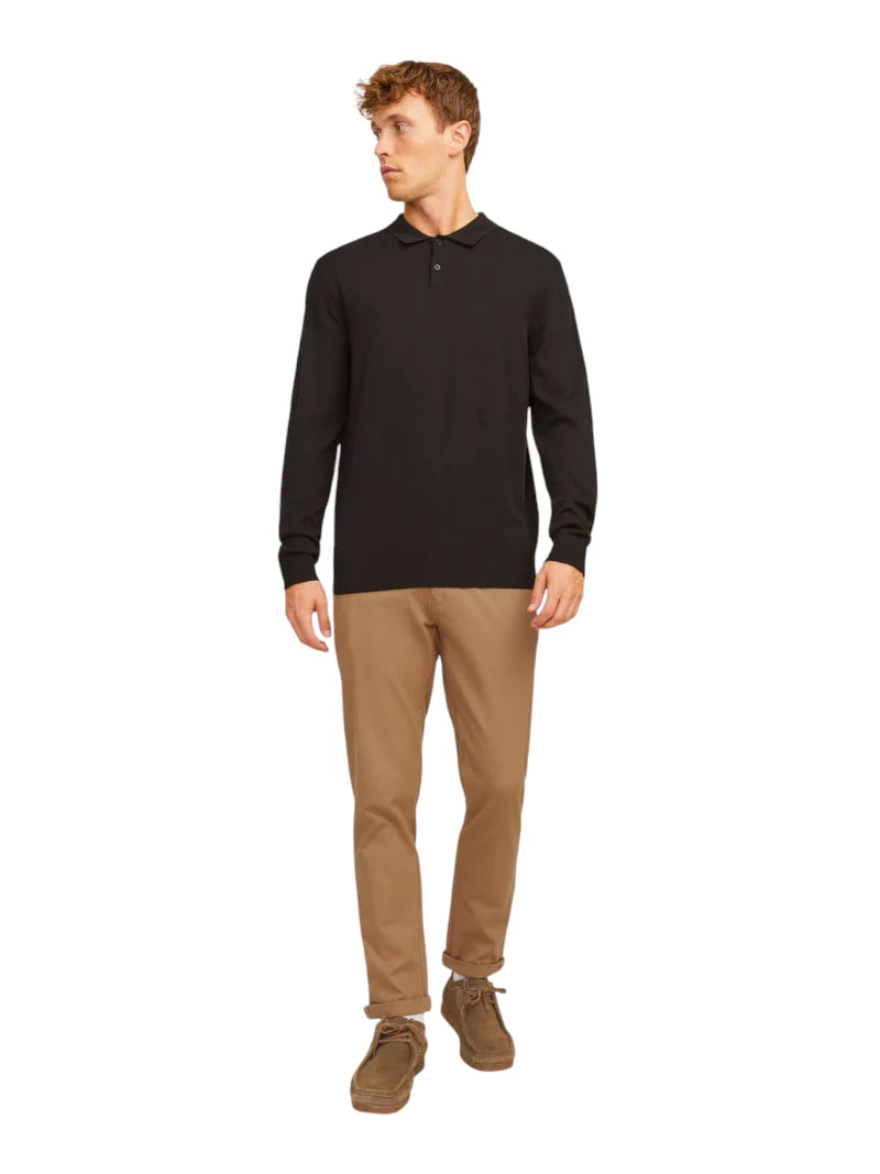 Pantaloni Chino Uomo Jack & Jones Marco Slim Fit in Cotone