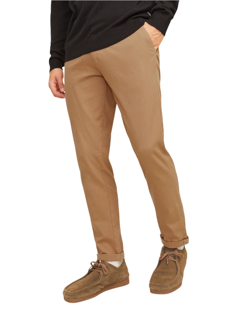 Pantaloni Chino Uomo Jack & Jones Marco Slim Fit in Cotone