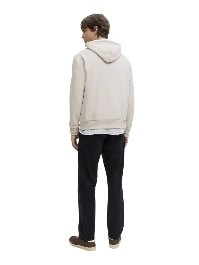 Felpa Uomo Jack & Jones JJ Rebel con Cappuccio in Cotone